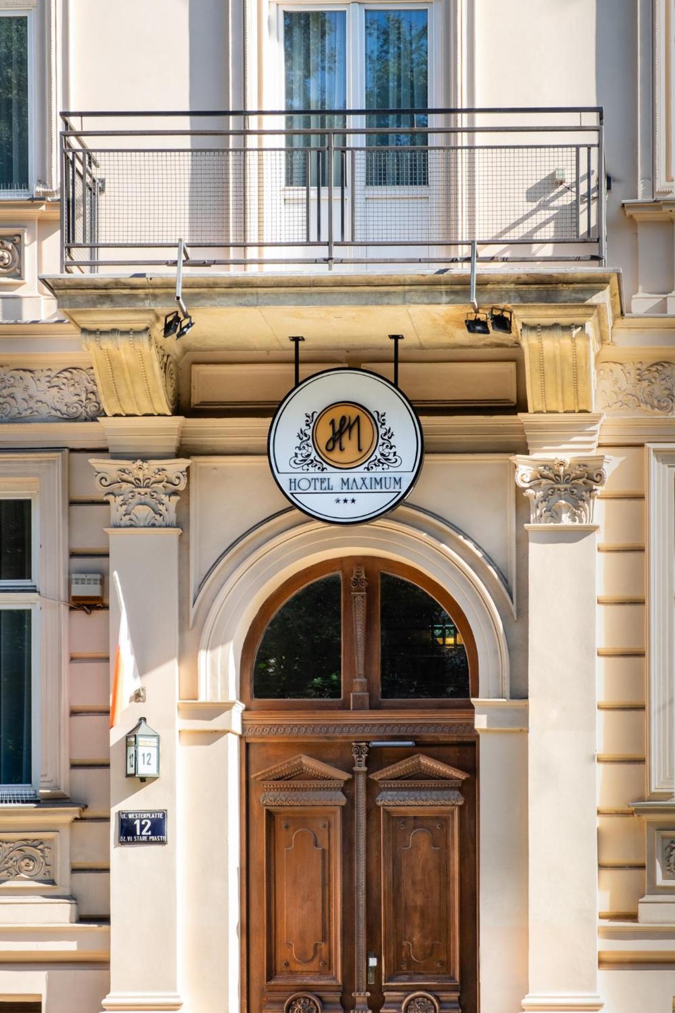 Hotel Maximum كراكوفيا المظهر الخارجي الصورة